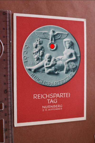 Postkarte - Reichsparteitag Nürnberg 1939